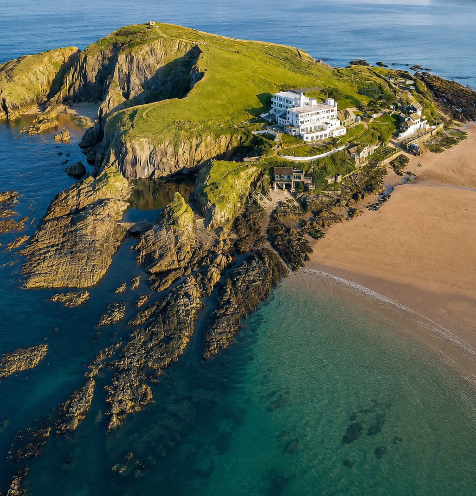 Burgh Island, South Devon — where the Estelle story began